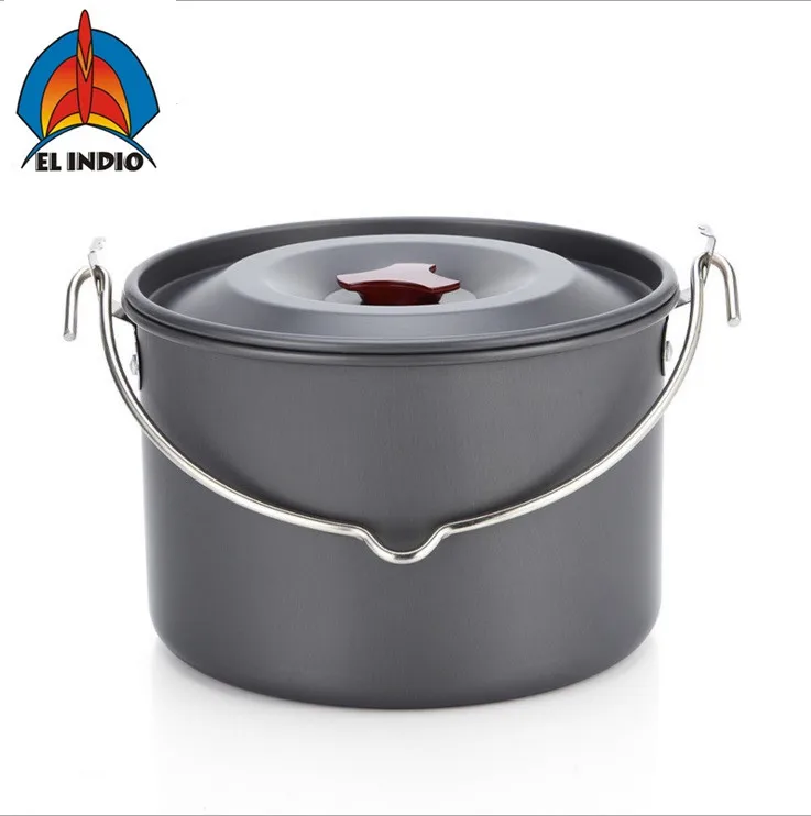 EL INDIO 6-8 Person outdoor picnic hanging pot camping picnic pot kettle AT6306
EL INDIO 6-8 Person outdoor picnic hanging pot camping picnic pot kettle AT6306