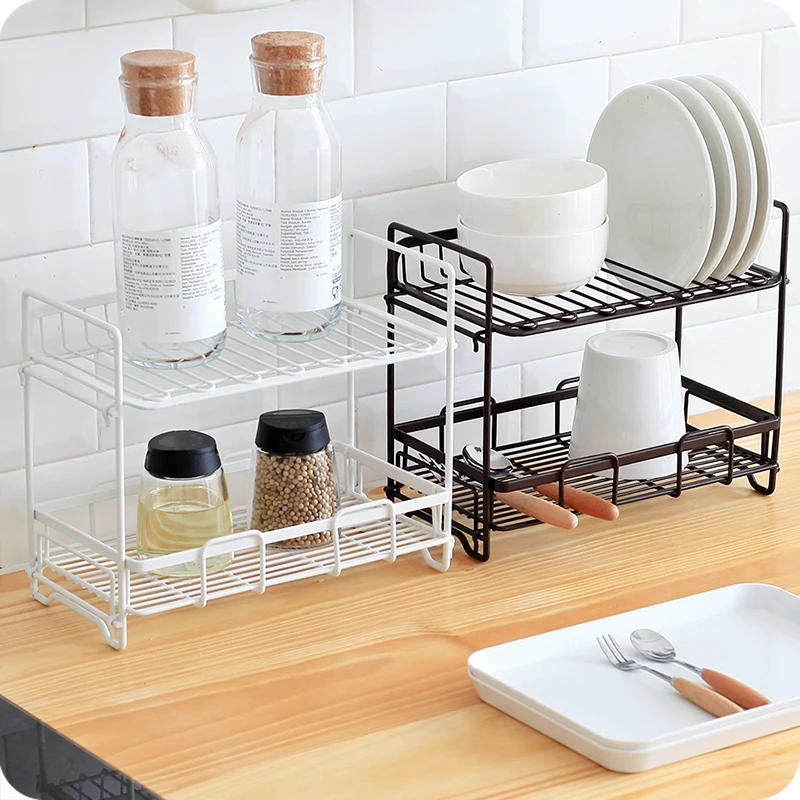2-Tier Standing Rack Kitchen Bathroom Countertop 2-Tier Storage Organizer Spice Jars Bottle Shelf Holder Rack
2-Tier Standing Rack Kitchen Bathroom Countertop 2-Tier Storage Organizer Spice Jars Bottle Shelf Holder Rack