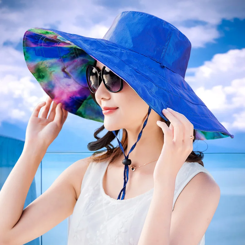 Sun Hat Women's Korean Summer Sun Protection Hats Female Folding Beach Anti-UV Fashionable Cap Casual Outdoor Travel Caps H249
Sun Hat Women's Korean Summer Sun Protection Hats Female Folding Beach Anti-UV Fashionable Cap Casual Outdoor Travel Caps H249