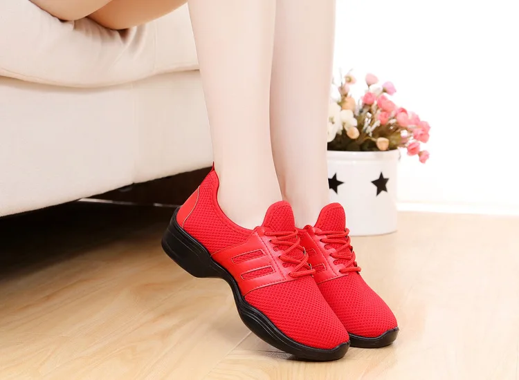 Square Mesh Breathable Shoes Woman Professional Dance Shoes Fitness Gymnastics Women Shoes Group Purchase Soft Soled Shoes
Square Mesh Breathable Shoes Woman Professional Dance Shoes Fitness Gymnastics Women Shoes Group Purchase Soft Soled Shoes