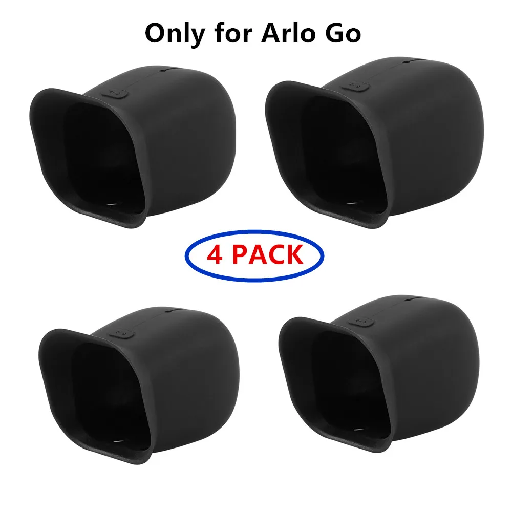 4 Packs Waterproof UV-resistant Silicone Skin for Arlo Go Cameras Security skin(Black) Free Shipping
4 Packs Waterproof UV-resistant Silicone Skin for Arlo Go Cameras Security skin(Black) Free Shipping