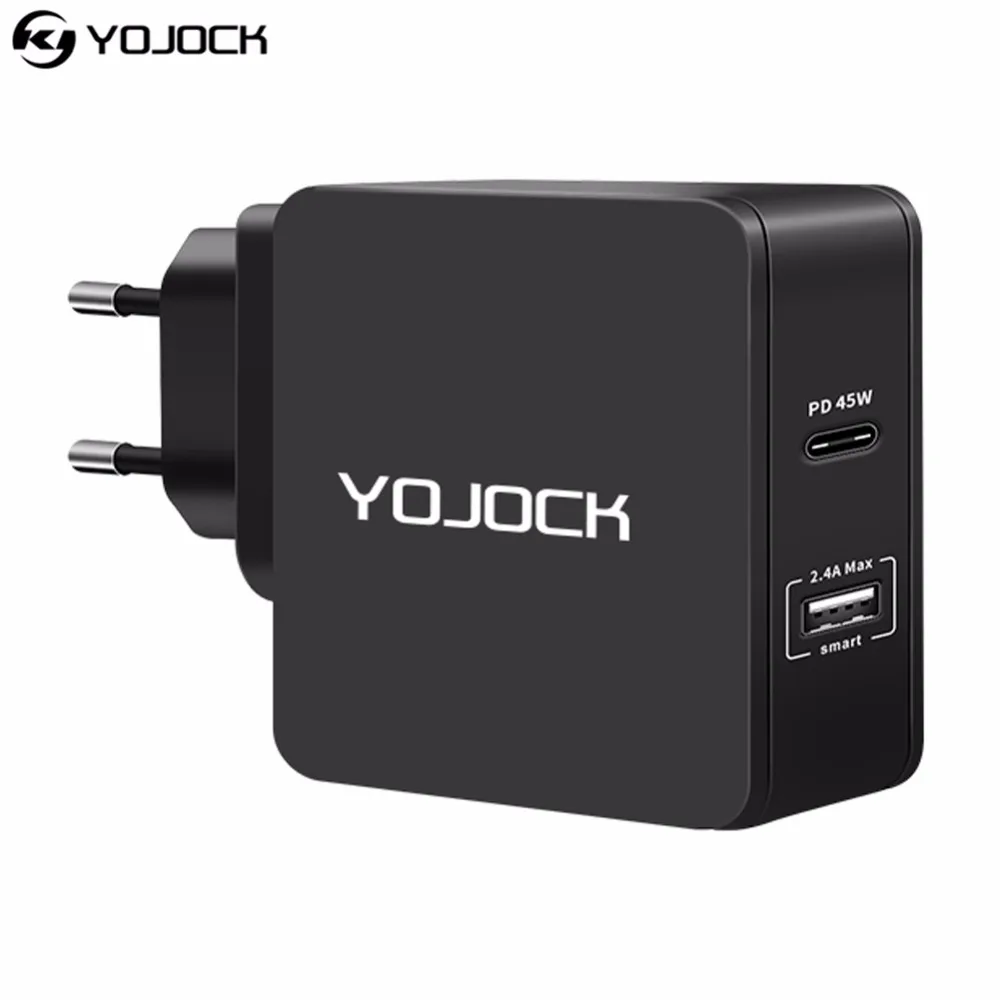 57W USB C Wall Charger Power Delivery PD Charger 2.4A USB Charge Adapter for Apple MacBook 2015/2016 Samsung Notebook Nexus 5X
57W USB C Wall Charger Power Delivery PD Charger 2.4A USB Charge Adapter for Apple MacBook 2015/2016 Samsung Notebook Nexus 5X