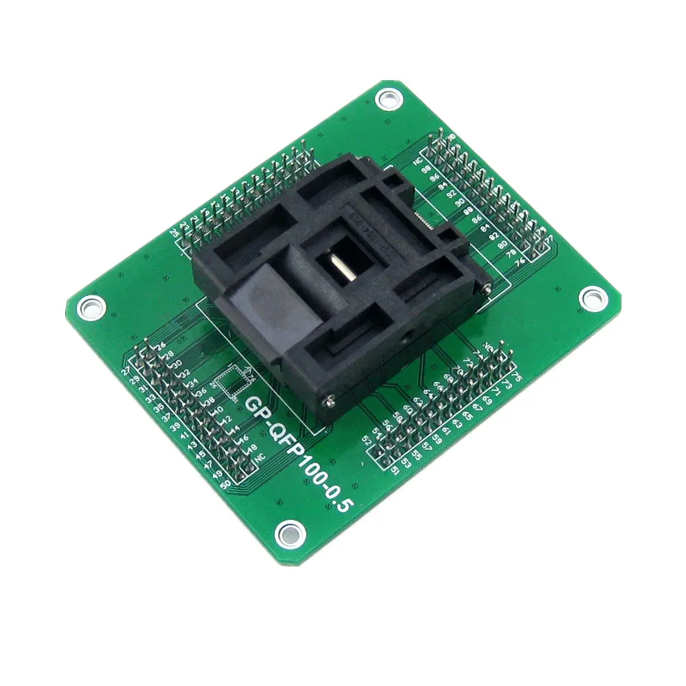 Universal Programming Block QFP100 TQFP100 LQFP100 Universal Test socket pitch 0.5mm programming test
Universal Programming Block QFP100 TQFP100 LQFP100 Universal Test socket pitch 0.5mm programming test