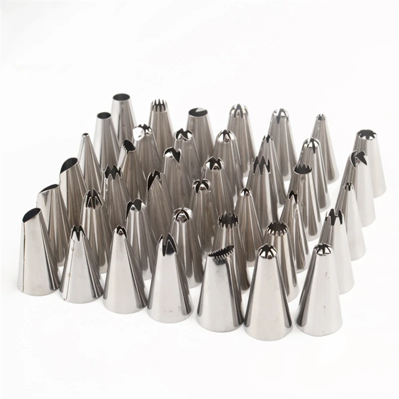 35pcs/Set Stainless Steel Icing Piping Nozzles Reusable Cream Pastry Tips Set Cake Decorating Tools Kitchen Baking Accessories
35pcs/Set Stainless Steel Icing Piping Nozzles Reusable Cream Pastry Tips Set Cake Decorating Tools Kitchen Baking Accessories