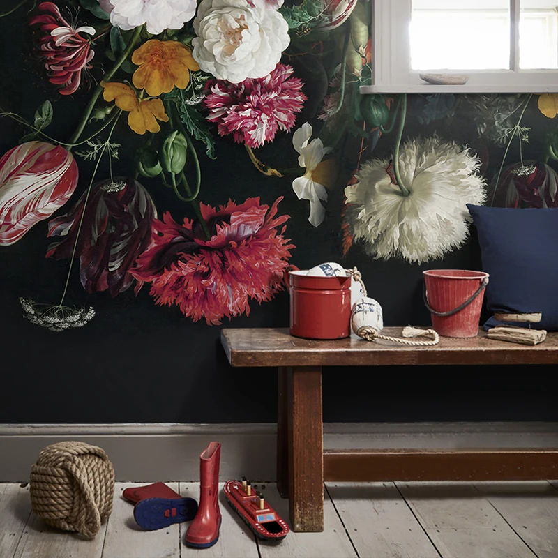 European 3D Mural Retro Colorful Flowers Style Wallpaper Living Room Gallery Art Creative Background Wall Painting Papel Murals
European 3D Mural Retro Colorful Flowers Style Wallpaper Living Room Gallery Art Creative Background Wall Painting Papel Murals