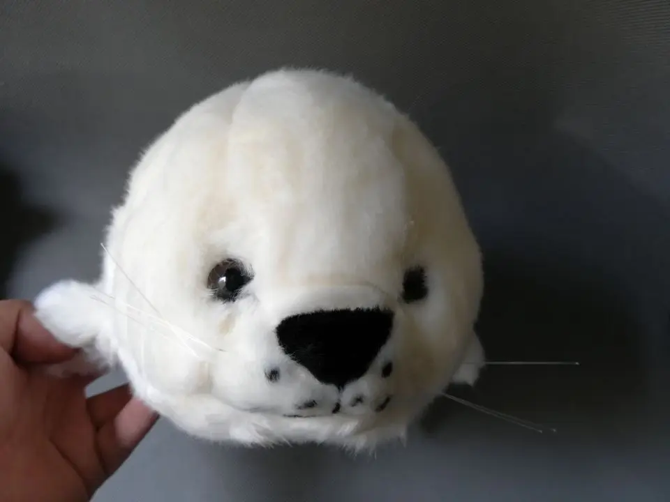 about 38cm cartoon seal plush toy white seal soft doll baby toy Christmas gift b1881
about 38cm cartoon seal plush toy white seal soft doll baby toy Christmas gift b1881