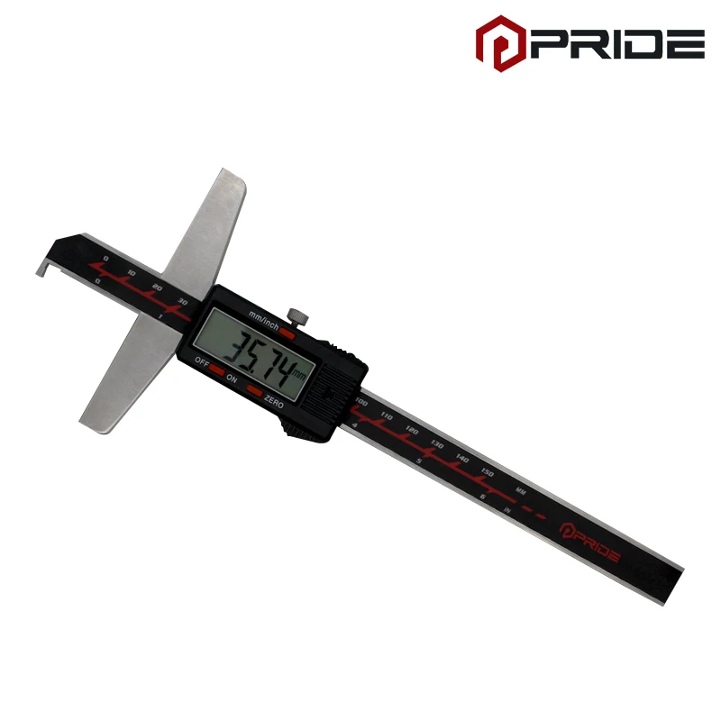 Digital Depth Gauge With Single Hook 0-150mm Electronic Depth Gauge Measuring Tools
Digital Depth Gauge With Single Hook 0-150mm Electronic Depth Gauge Measuring Tools
