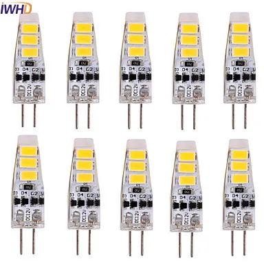 IWHD 2W Mini G4 12V Светодиодная лампа 120LM Mini G4 LED 12V Двухштырьковые лампы теплый белый/белый заменить галогенные люстры 10 шт
IWHD 2W Mini G4 12V Светодиодная лампа 120LM Mini G4 LED 12V Двухштырьковые лампы теплый белый/белый заменить галогенные люстры 10 шт
