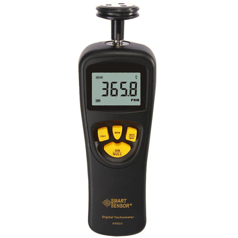 Smart Sensor Digital Contact Tachometer 0.5~19999 RPM Speed Gauge Speedometer AR925 Speed Tester for Electric Motors
Smart Sensor Digital Contact Tachometer 0.5~19999 RPM Speed Gauge Speedometer AR925 Speed Tester for Electric Motors