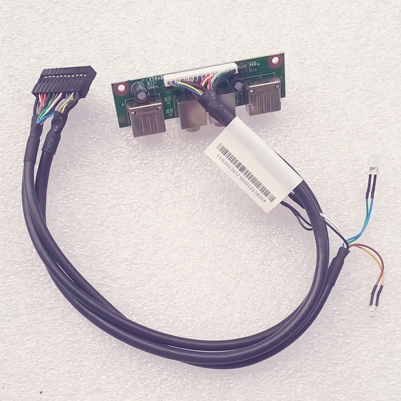 New Original LX5848 Front I/O USB/Audio Board +LED/Switch Button For Lenovo ThinkCentr M50 M58P Series,FRU 43N9078
New Original LX5848 Front I/O USB/Audio Board +LED/Switch Button For Lenovo ThinkCentr M50 M58P Series,FRU 43N9078