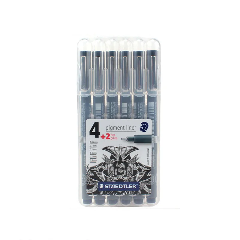 STAEDTLER waterproof line drawing pen strokes cartoon design hand-painted pen drawing pen set
STAEDTLER waterproof line drawing pen strokes cartoon design hand-painted pen drawing pen set