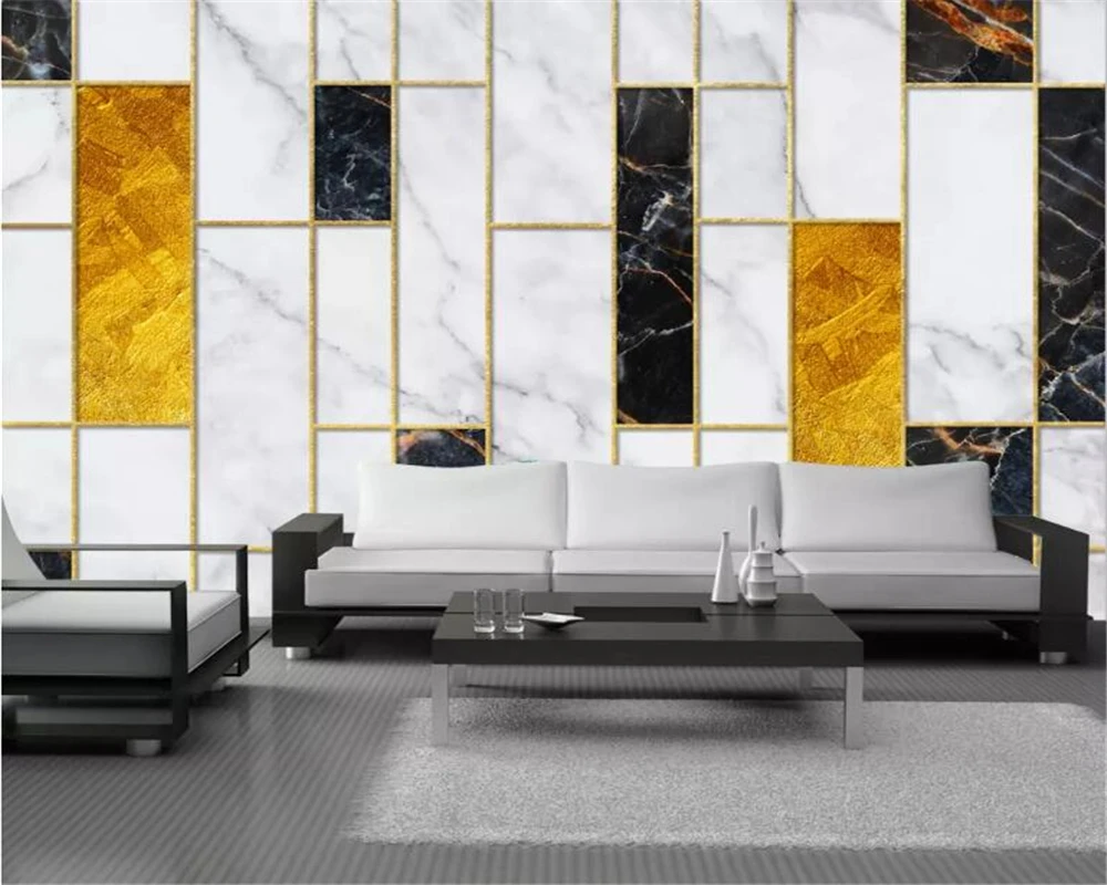 Custom photo wallpaper mural Personality vintage abstract geometric golden tv background wall decoration 3d wallpapers
Custom photo wallpaper mural Personality vintage abstract geometric golden tv background wall decoration 3d wallpapers