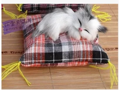 mini cute simulation cat toy small gray cat doll car decorations gift about 10x2x9cm 2036
mini cute simulation cat toy small gray cat doll car decorations gift about 10x2x9cm 2036