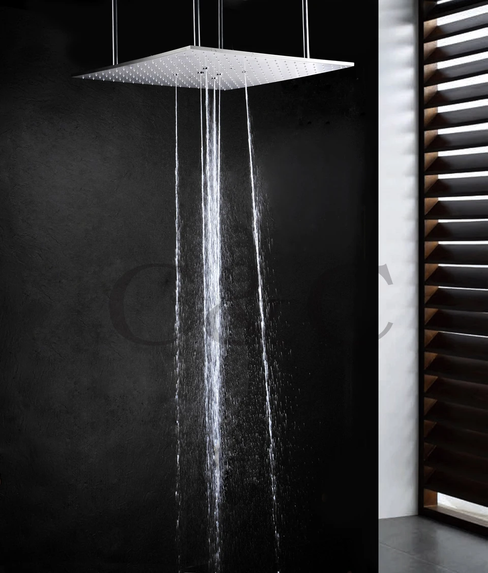 New Arrival!!! 20 Inch Ceiling Mounted Swash And Rainfall Bathroom Shower Head With Arms L-20Q
New Arrival!!! 20 Inch Ceiling Mounted Swash And Rainfall Bathroom Shower Head With Arms L-20Q