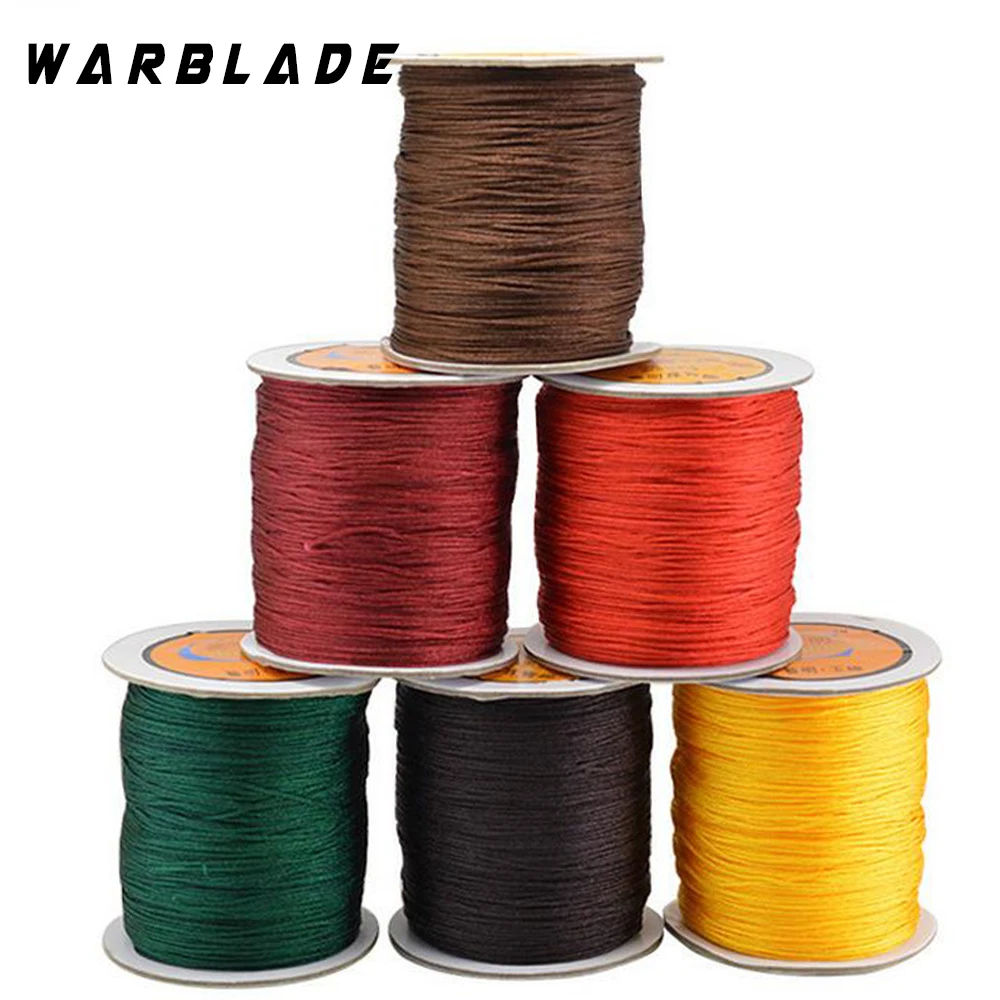 1.0mm Cotton Cord Nylon Cord Thread Chinese Knot Cord Plastic String DIY Rope Bead Shamballa Bracelet Necklace Jewelry Making
1.0mm Cotton Cord Nylon Cord Thread Chinese Knot Cord Plastic String DIY Rope Bead Shamballa Bracelet Necklace Jewelry Making