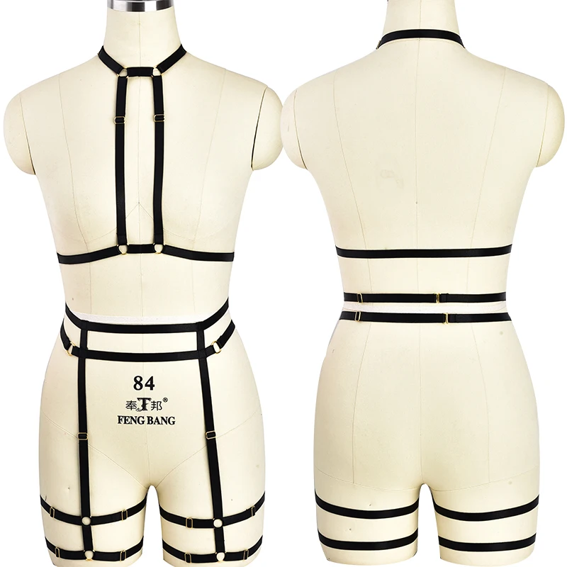 Women Sexy Fetish Body Harness Set strap garter belt Lingerie Gothic For Stockings Sword Bondage Suspenders Garter Harness belt
Women Sexy Fetish Body Harness Set strap garter belt Lingerie Gothic For Stockings Sword Bondage Suspenders Garter Harness belt