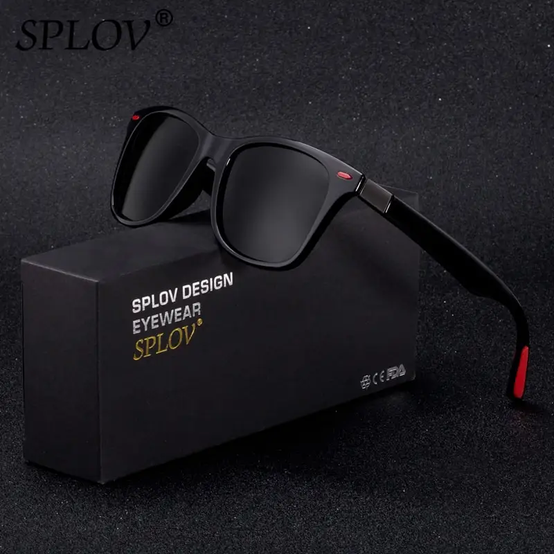 SPLOV Classic Square Polarized Sunglasses Men Women Fashion Driving Sun Glasses Vintage Eyewear Gafas De Sol UV400
SPLOV Classic Square Polarized Sunglasses Men Women Fashion Driving Sun Glasses Vintage Eyewear Gafas De Sol UV400