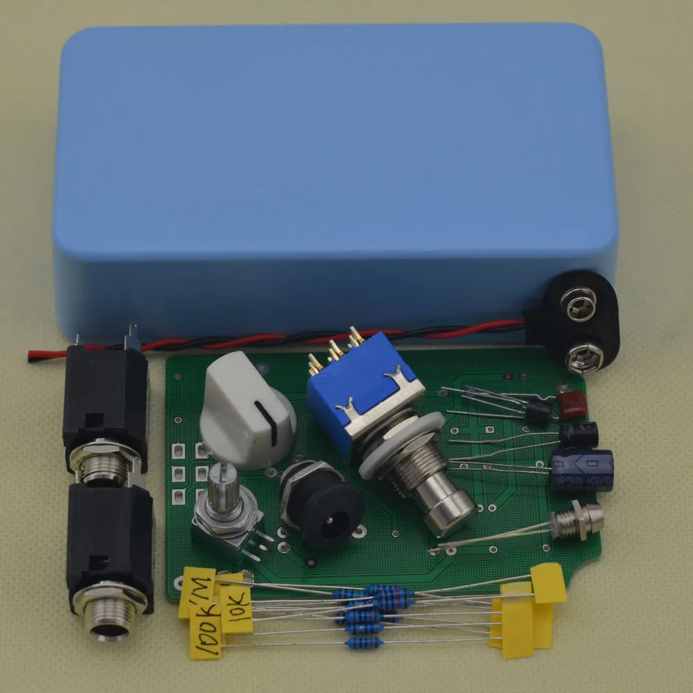 DIY Booster Guitar Effect Pedal with 1590B Diecast Aluminum Enclosures True Bypass
DIY Booster Guitar Effect Pedal with 1590B Diecast Aluminum Enclosures True Bypass