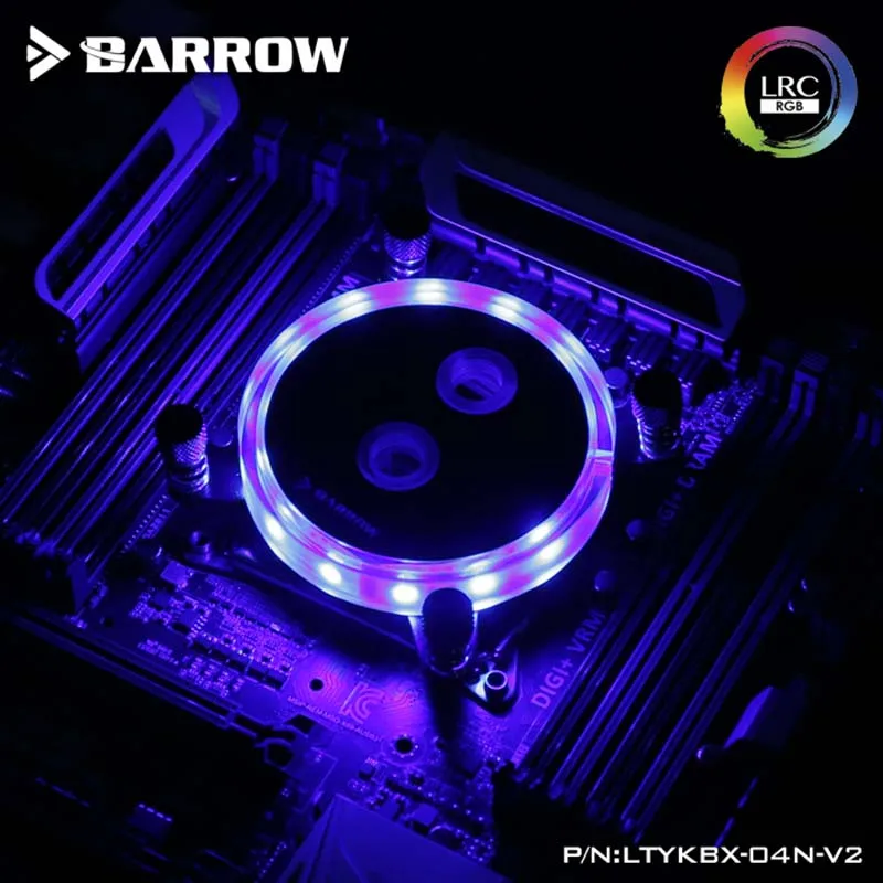 Barrow LTYKBX-04N-V2 CPU Water Block for X99/X299 Platform,Jetting type micro waterway,Rays Editio,water cooler
Barrow LTYKBX-04N-V2 CPU Water Block for X99/X299 Platform,Jetting type micro waterway,Rays Editio,water cooler