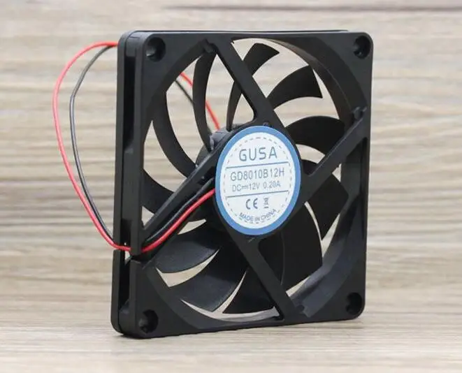GUSA GD8010B12H 12V 8010 0.2A two-line super-thin silent double-ball case display card radiator fan
GUSA GD8010B12H 12V 8010 0.2A two-line super-thin silent double-ball case display card radiator fan