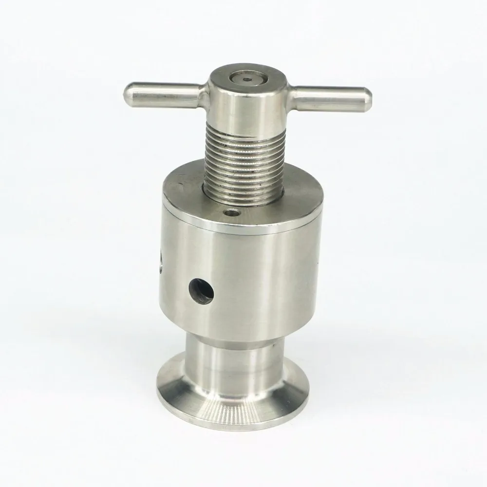 1.5" Tri Clamp 0.5-5 Bar Adjustable Pressure Relief Safety Valve Sanitary SUS304
1.5" Tri Clamp 0.5-5 Bar Adjustable Pressure Relief Safety Valve Sanitary SUS304