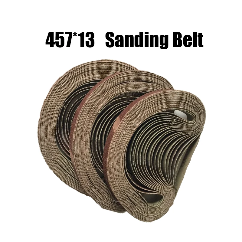 10 pieces 457*13mm Abrasive Sanding Belts 457X13 P40-240 Coarse to Fine Grinding Belt Grinder Accessories
10 pieces 457*13mm Abrasive Sanding Belts 457X13 P40-240 Coarse to Fine Grinding Belt Grinder Accessories