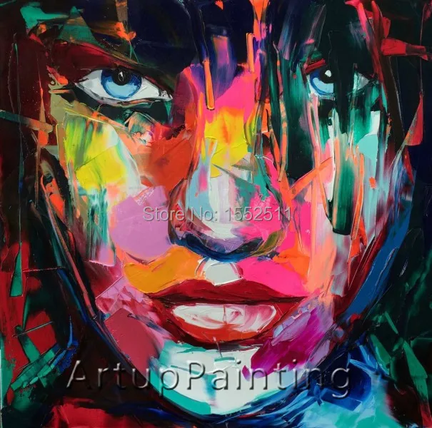 Francoise Nielly Картина на холсте Ручная роспись настенные художественные картины для гостиной Декор палитра нож портрет лицо картина маслом
Francoise Nielly Картина на холсте Ручная роспись настенные художественные картины для гостиной Декор палитра нож портрет лицо картина маслом