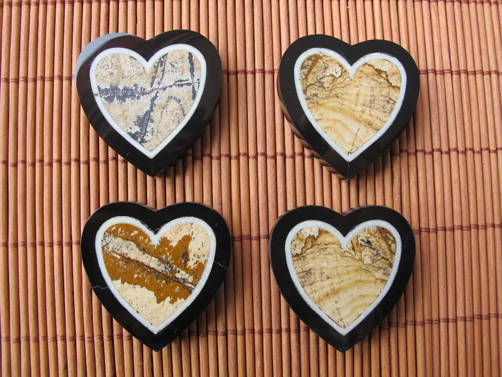 Gem sotne 40mm Heart Intarsia Jewelry Pendants Natural Picture jasper stone jewelry pendant
Gem sotne 40mm Heart Intarsia Jewelry Pendants Natural Picture jasper stone jewelry pendant