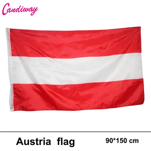 3X5 feet AUSTRIA FLAG AUSTRIAN flags CREST indoor Outdoor Office/Activity/parade/Festival/Home Decoration banner