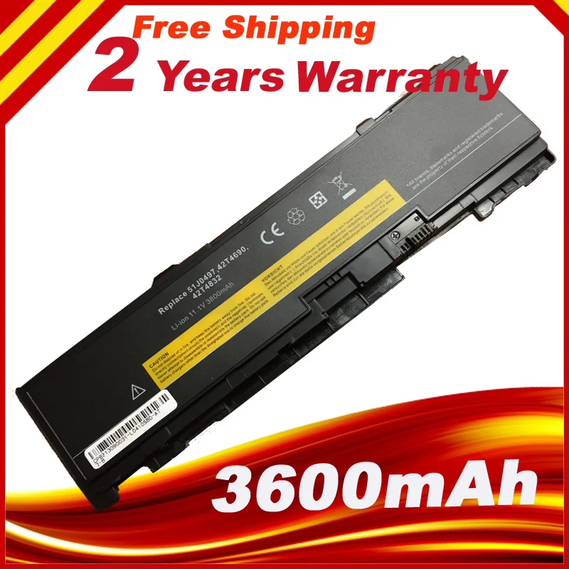 Battery for Lenovo ThinkPad T400s T410s T410si 42T4689 42T4691 42T4832 42T4690
Battery for Lenovo ThinkPad T400s T410s T410si 42T4689 42T4691 42T4832 42T4690