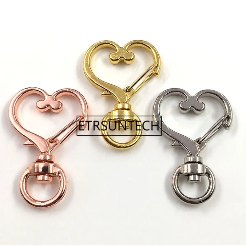 Star Heart Shape Swivel Snap Hooks Decoration Accessories Silver/Gold/Rose Gold Color
Star Heart Shape Swivel Snap Hooks Decoration Accessories Silver/Gold/Rose Gold Color