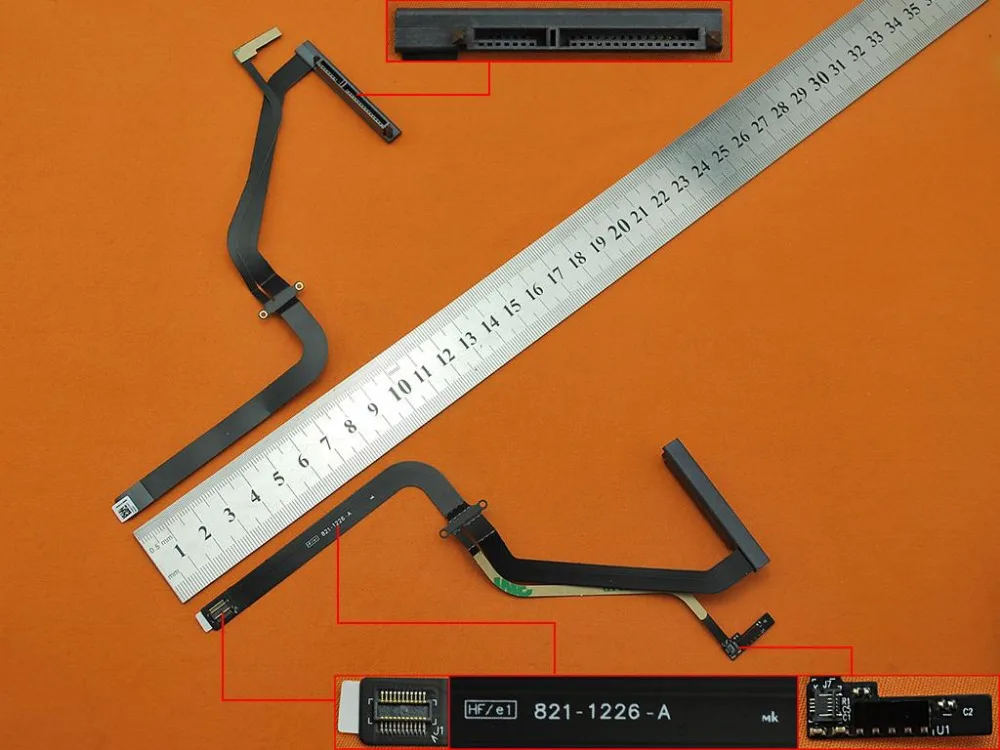 New Laptop For Hard Drive Connector With Cable For Apple MacBook PRO 13" A1278(2011 years) PN:821-1226-A
New Laptop For Hard Drive Connector With Cable For Apple MacBook PRO 13" A1278(2011 years) PN:821-1226-A
