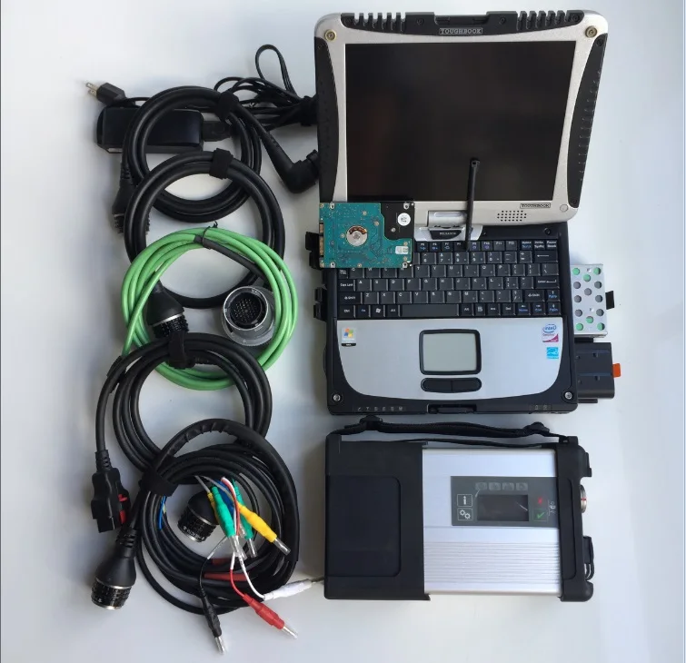 MB Star C5 Новейший SD Connect Compact 5 с программным обеспечением для диагностики 2025.03 в жестком диске с 90% новым ноутбуком CF19 для диагностического инструмента MB
MB Star C5 Новейший SD Connect Compact 5 с программным обеспечением для диагностики 2025.03 в жестком диске с 90% новым ноутбуком CF19 для диагностического инструмента MB