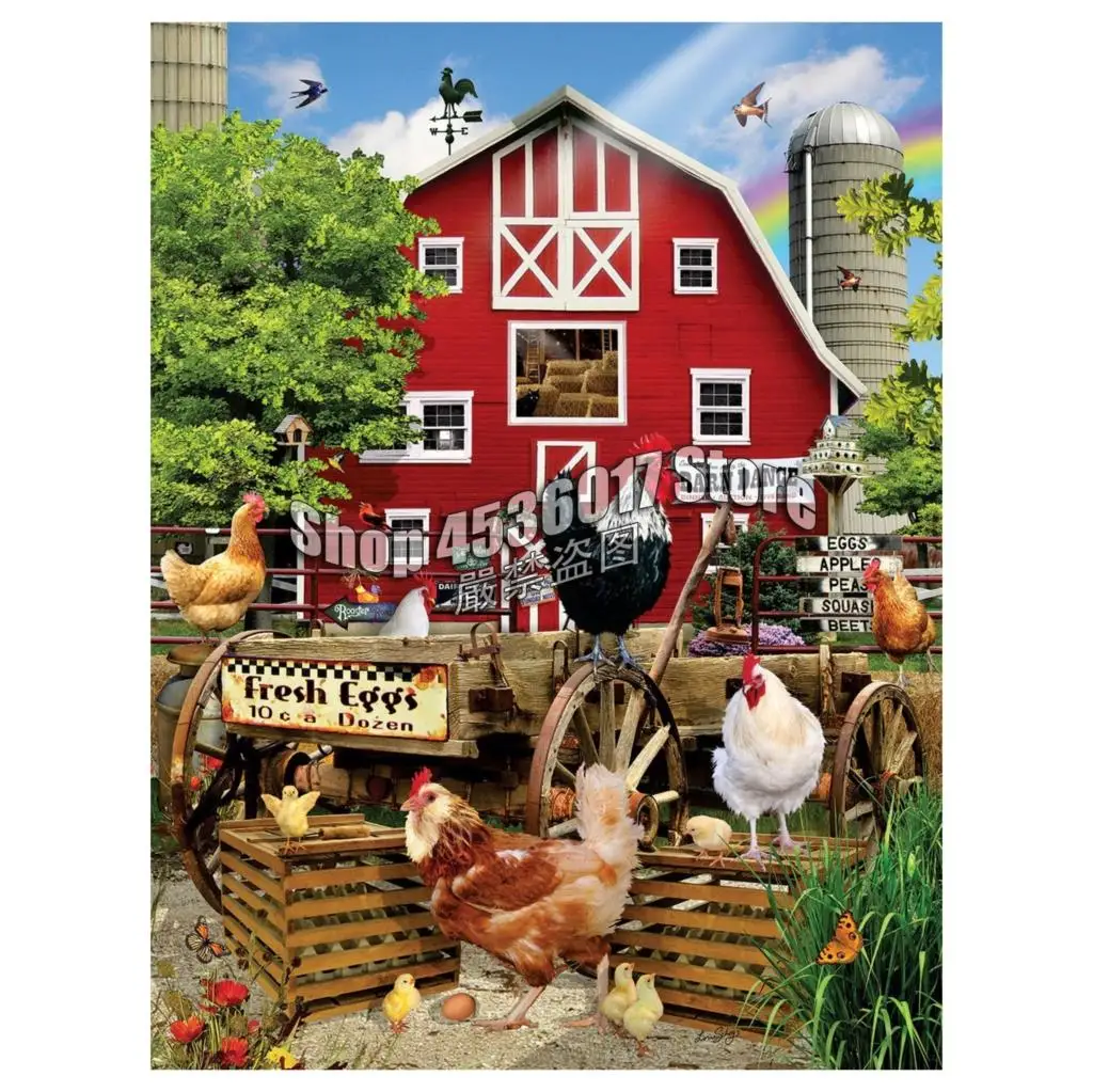 Full Square 5D Diy Diamond Painting Cross Stitch Fresh Eggs 3D Diamond Embroidery Rhinestone Mosaic Decor Farm landscape Gift
Full Square 5D Diy Diamond Painting Cross Stitch Fresh Eggs 3D Diamond Embroidery Rhinestone Mosaic Decor Farm landscape Gift