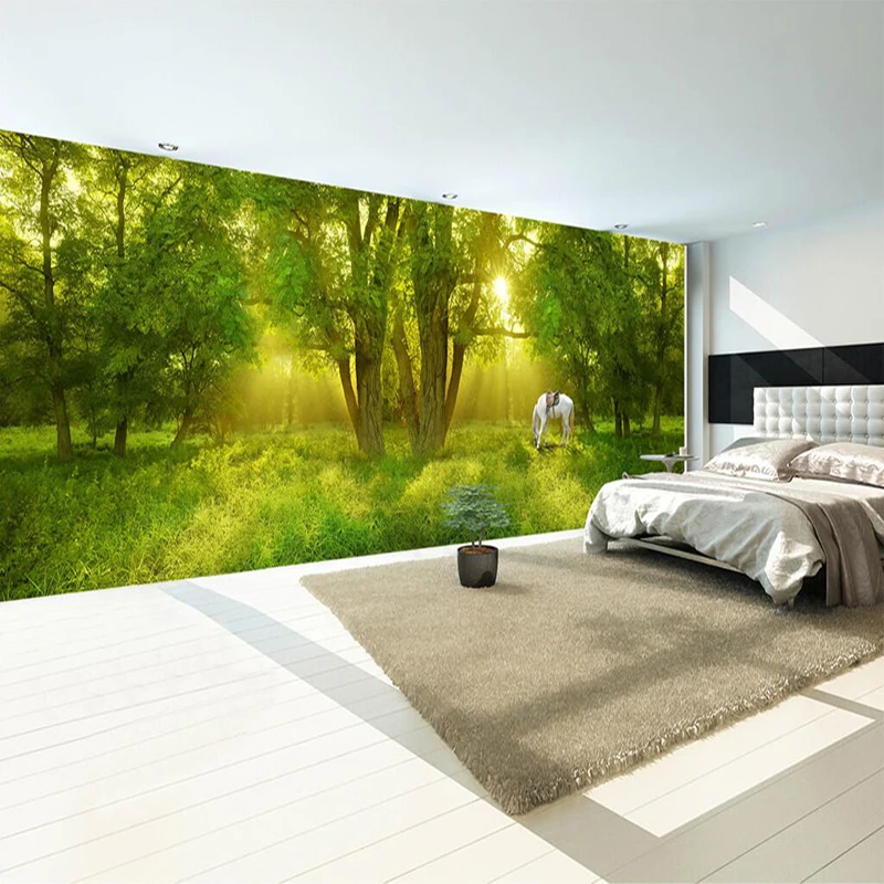 Decorative wallpaper Mysterious quiet hd forest landscape entire scene background wall
Decorative wallpaper Mysterious quiet hd forest landscape entire scene background wall