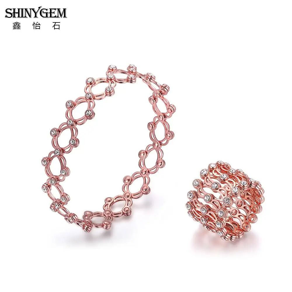 ShinyGem Adjustable Dual-use Ring Wedding Jewelry Rose Gold/Silver Plated Magic Unique Hollow Finger Zircon For Women
ShinyGem Adjustable Dual-use Ring Wedding Jewelry Rose Gold/Silver Plated Magic Unique Hollow Finger Zircon For Women