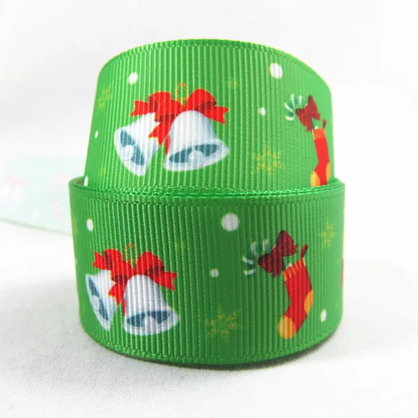 40 ярдов Рождественская лента 7/8 "Grosgrain печатная лента банты для волос DIY Ручная работа 22 мм 
40 ярдов Рождественская лента 7/8 "Grosgrain печатная лента банты для волос DIY Ручная работа 22 мм