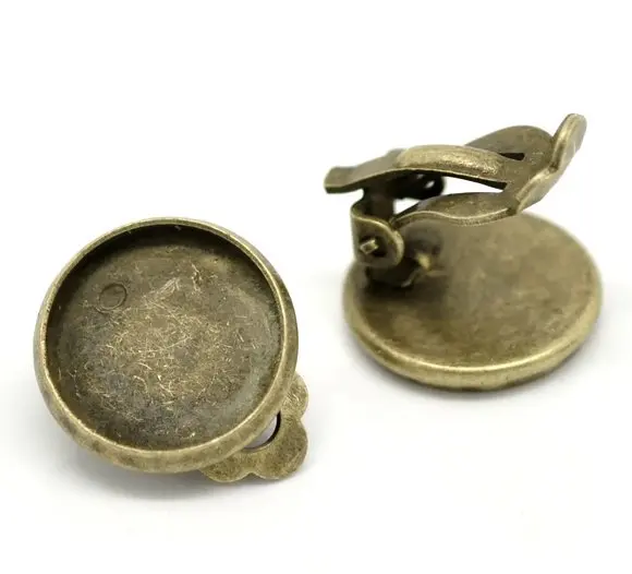 Free shipping!!! Clip On Earring Findings Bronze Tone pad 14mm,Earrings post,Earring base
Free shipping!!! Clip On Earring Findings Bronze Tone pad 14mm,Earrings post,Earring base