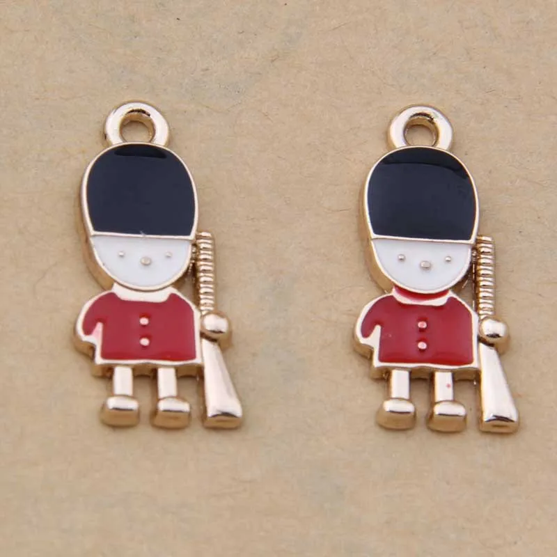 100pcs 25*11mm British soldier Q version drip small pendant alloy jewelry accessories
100pcs 25*11mm British soldier Q version drip small pendant alloy jewelry accessories