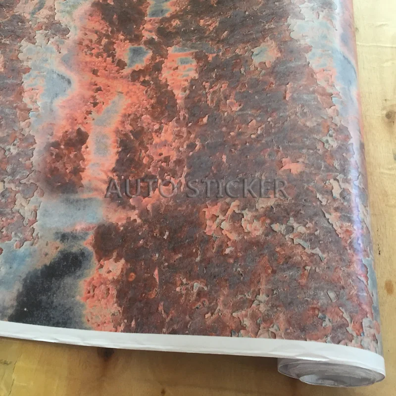 Premium Rust Vinyl Wrap Film For Car Wrap style vehicle styling Unique Rust Car Sticker Wrapping With Air Release 
Premium Rust Vinyl Wrap Film For Car Wrap style vehicle styling Unique Rust Car Sticker Wrapping With Air Release