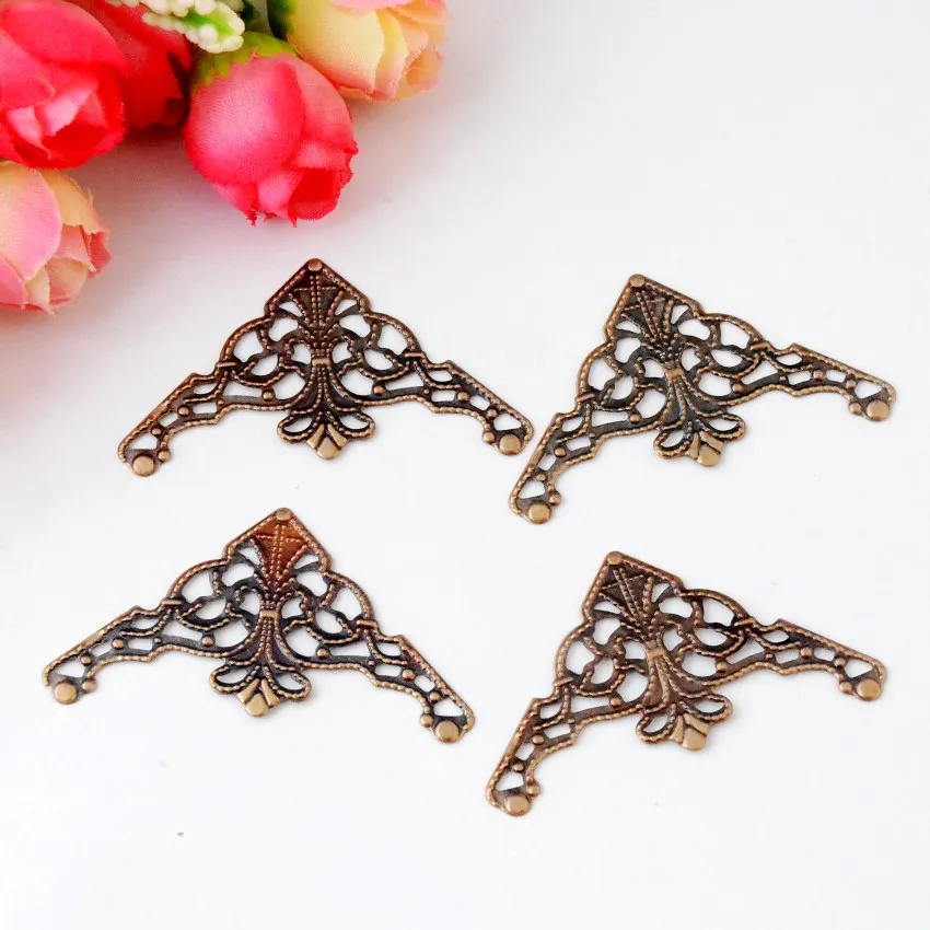 MIAOCHI 50Pcs Bronze Tone Filigree Wraps Connectors Metal Crafts Decoration DIY Findings Connectors 4.9x3.6cm J2857
MIAOCHI 50Pcs Bronze Tone Filigree Wraps Connectors Metal Crafts Decoration DIY Findings Connectors 4.9x3.6cm J2857