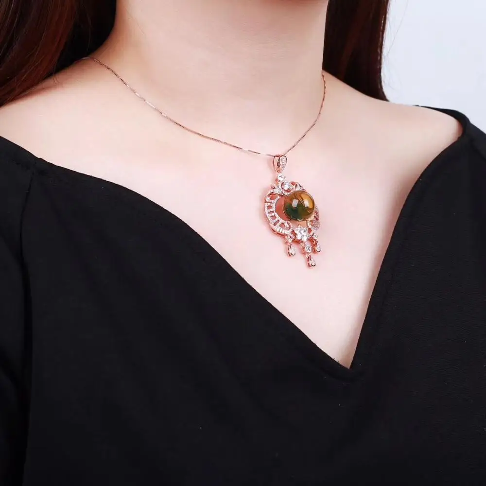 High-grade S925 necklace,Mexican Amber necklace, plated 18K Real gold,Mosaic colored zircon,Free Shipping
High-grade S925 necklace,Mexican Amber necklace, plated 18K Real gold,Mosaic colored zircon,Free Shipping