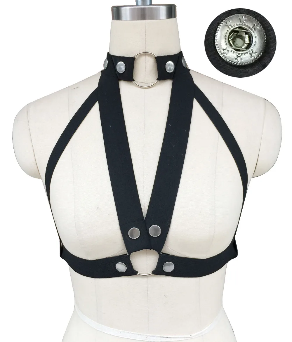 Hot Sexy Gothic Women Harness Bra Black pole dance body Harness Harajuku sexy lingerie harness bra
Hot Sexy Gothic Women Harness Bra Black pole dance body Harness Harajuku sexy lingerie harness bra