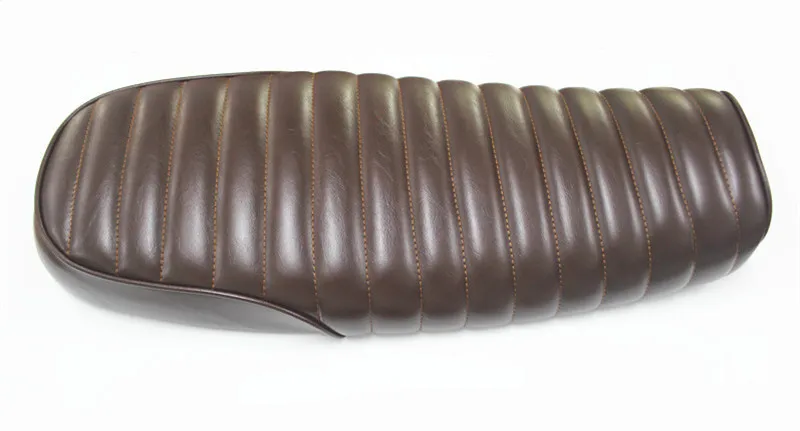 640mm Motorcycle Cafe Racer Seat Universal HIGH Quality Vintage motorcycle Seat Handwork Stripe Motorcycle Seat Cushion Brown
640mm Motorcycle Cafe Racer Seat Universal HIGH Quality Vintage motorcycle Seat Handwork Stripe Motorcycle Seat Cushion Brown