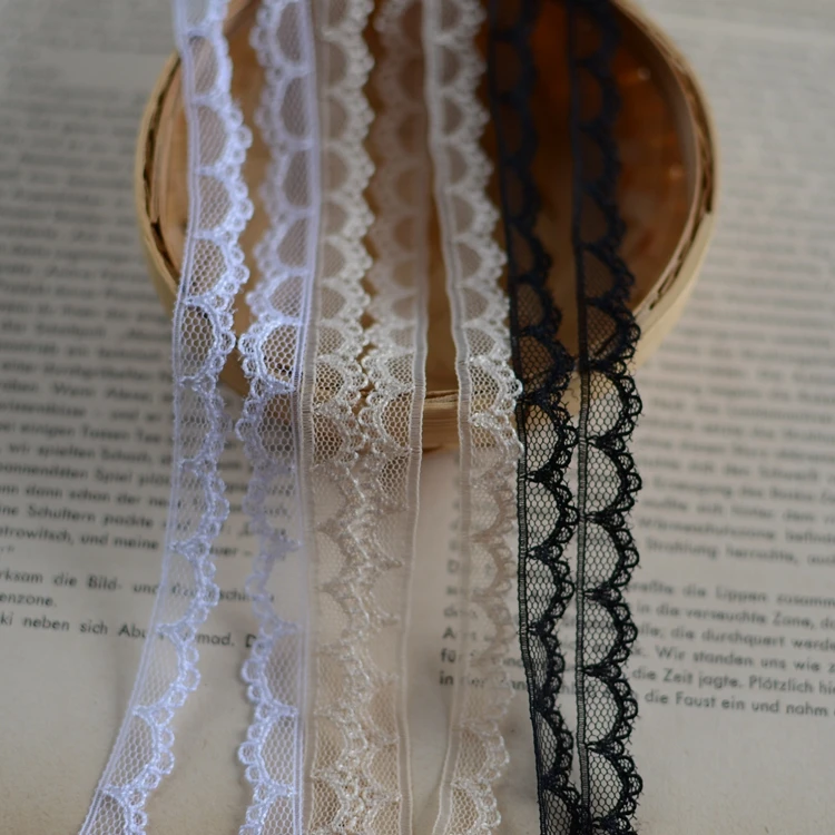 1cm 15meter Polyester 3 Colors Available Small Lace Trim Women Underwear Material Z422
1cm 15meter Polyester 3 Colors Available Small Lace Trim Women Underwear Material Z422