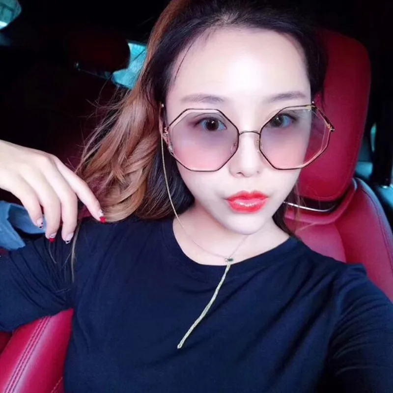 TrendyMate Candy Colored Oversize Sunglasses Women Irregular Hexagon Sunglass Transparent Lens Eyewear Clear Oculos De Sol 1446T
TrendyMate Candy Colored Oversize Sunglasses Women Irregular Hexagon Sunglass Transparent Lens Eyewear Clear Oculos De Sol 1446T