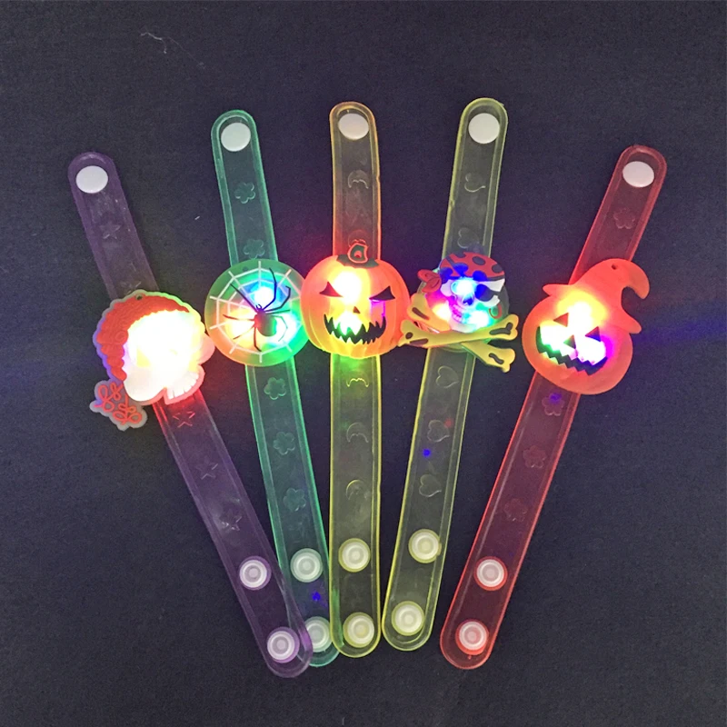 50pcs/lot New design led flashing cartoon bracelet light up party blinking strap halloween decoration supplies glow wristband
50pcs/lot New design led flashing cartoon bracelet light up party blinking strap halloween decoration supplies glow wristband