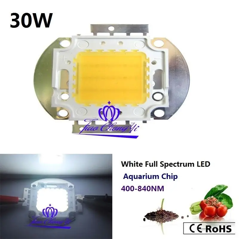 Hot New 30w 400nm-840nm Full spectrum white light Aquarium LED & Aquatic plant light 1pcs
Hot New 30w 400nm-840nm Full spectrum white light Aquarium LED & Aquatic plant light 1pcs