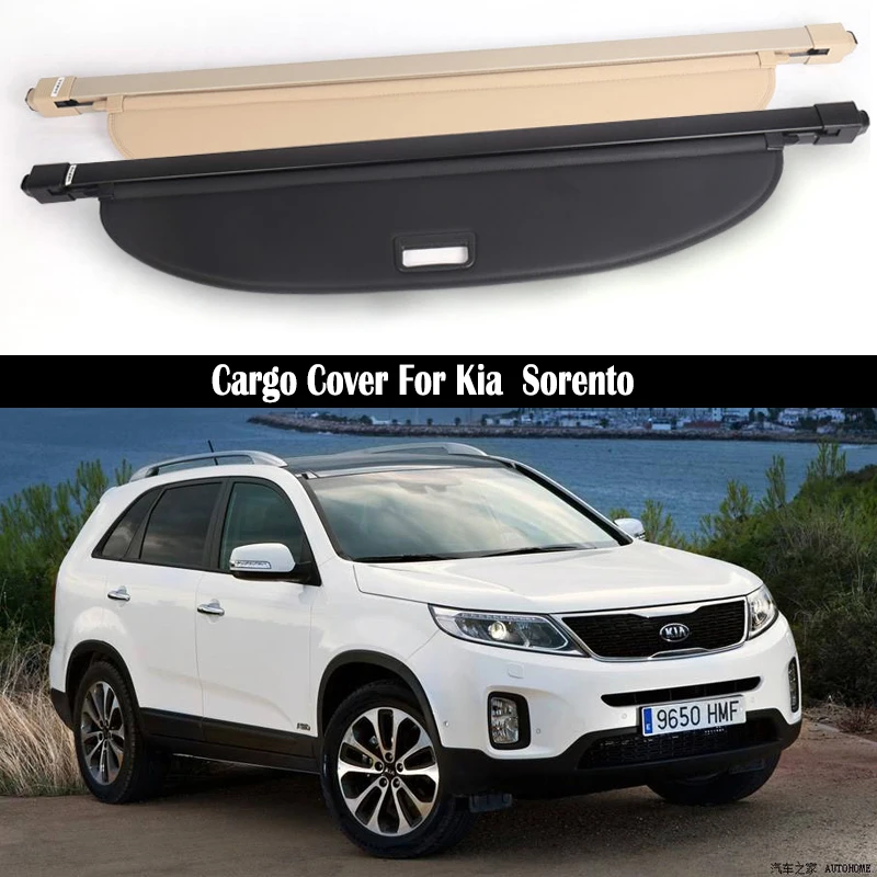 Rear Cargo Cover For KIA Sorento 2013 2014 privacy Trunk Screen Security Shield shade Auto Accessories
Rear Cargo Cover For KIA Sorento 2013 2014 privacy Trunk Screen Security Shield shade Auto Accessories