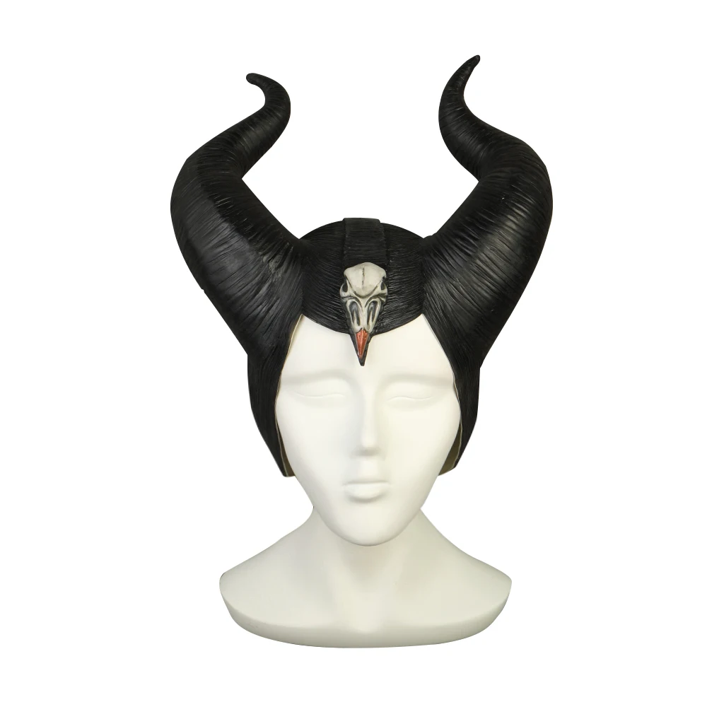 New 2019 Hat Deluxe Horns Evil Black Queen Headpiece Latex Cosplay Angelina Jolie Halloween Party Props
New 2019 Hat Deluxe Horns Evil Black Queen Headpiece Latex Cosplay Angelina Jolie Halloween Party Props